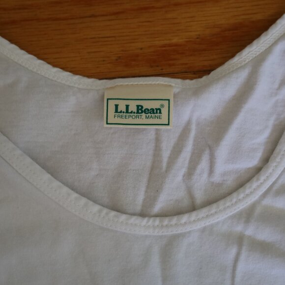 RARE Vintage L.L. Bean Tank Top Womens Size L - Picture 5 of 6